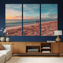 Pastel Beach Wall Art Canvas Print – Soft Coastal by MyGreatCanvas | Canvas Wall Art Prints | Photo Prints & Wall Decor