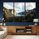 Yosemite Valley Mountain Wall Art Canvas Print, Granite by MyGreatCanvas | Canvas Wall Art Prints | Photo Prints & Wall Decor