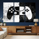 Abstract Gaming Controller Wall Art Canvas Print by MyGreatCanvas | Canvas Wall Art Prints | Photo Prints & Wall Decor