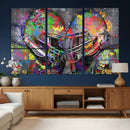 Graffiti Football Helmets Wall Art Canvas Print, Urban by MyGreatCanvas | Canvas Wall Art Prints | Photo Prints & Wall Decor