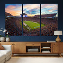 Auburn Stadium Sunset Wall Art Canvas Print, Jordan Hare by MyGreatCanvas | Canvas Wall Art Prints | Photo Prints & Wall Decor