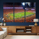 Clemson Football Stadium Wall Art Canvas Print, College by MyGreatCanvas | Canvas Wall Art Prints | Photo Prints & Wall Decor