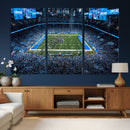 Detroit Lions Stadium Wall Art Canvas Print, Football Field by MyGreatCanvas | Canvas Wall Art Prints | Photo Prints & Wall Decor