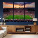 Oklahoma Sooners Stadium Wall Art Canvas Print, College by MyGreatCanvas | Canvas Wall Art Prints | Photo Prints & Wall Decor