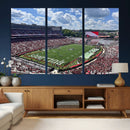 Georgia Bulldogs Stadium Wall Art Canvas Print, Sanford by MyGreatCanvas | Canvas Wall Art Prints | Photo Prints & Wall Decor