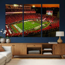 Georgia Bulldogs Stadium Wall Art Canvas Print, Sanford by MyGreatCanvas | Canvas Wall Art Prints | Photo Prints & Wall Decor