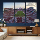Oklahoma Sooners Gaylord Family Oklahoma Memorial Stadium by MyGreatCanvas | Canvas Wall Art Prints | Photo Prints & Wall Decor