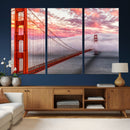 Golden Gate Bridge Wall Art Canvas Print – San Francisco by MyGreatCanvas | Canvas Wall Art Prints | Photo Prints & Wall Decor