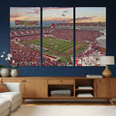 Donald W. Reynolds Razorback Stadium Wall Art Canvas Print – by MyGreatCanvas | Canvas Wall Art Prints | Photo Prints & Wall Decor