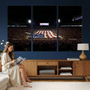 Oklahoma Memorial Stadium Wall Art Canvas Print – Oklahoma