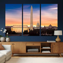 Washington DC Skyline Wall Art Canvas Print – Lincoln by MyGreatCanvas | Canvas Wall Art Prints | Photo Prints & Wall Decor