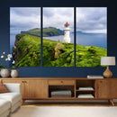 Cliffside Lighthouse Wall Art Canvas Print – Coastal by MyGreatCanvas | Canvas Wall Art Prints | Photo Prints & Wall Decor