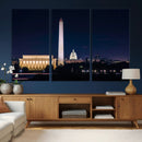 Washington White House Skyline Wall Art Canvas Print – by MyGreatCanvas | Canvas Wall Art Prints | Photo Prints & Wall Decor