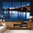 Washington DC Wall Art Canvas Print – Lincoln Memorial Night by MyGreatCanvas | Canvas Wall Art Prints | Photo Prints & Wall Decor
