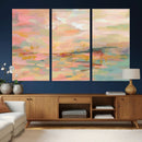 Abstract Pastel Landscape Wall Art Canvas Print – Soft Pink by MyGreatCanvas | Canvas Wall Art Prints | Photo Prints & Wall Decor