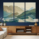 Abstract Mountain Landscape Wall Art Canvas Print – Textured by MyGreatCanvas | Canvas Wall Art Prints | Photo Prints & Wall Decor