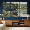Streamside by Edward Mitchell Bannister Wall Art Canvas by MyGreatCanvas | Canvas Wall Art Prints | Photo Prints & Wall Decor
