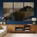 Jacek Malczewski - Landscape at the Vistula Wall Art Canvas by MyGreatCanvas | Canvas Wall Art Prints | Photo Prints & Wall Decor