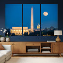 Washington DC Skyline Wall Art Canvas Print – Lincoln by MyGreatCanvas | Canvas Wall Art Prints | Photo Prints & Wall Decor