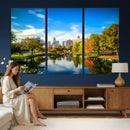 Charlotte Skyline Canvas Wall Art Print – North Carolina Cityscape Photography Print by MyGreatCanvas | Canvas Wall Art Prints | Photo Prints & Wall Decor