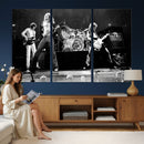 Led Zeppelin Live Concert Canvas Wall Art, Classic Rock Band Photography Print, Vintage Music Stage Performance Artwork by MyGreatCanvas | Canvas Wall Art Prints | Photo Prints & Wall Decor