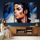 Abstract Michael Jackson Photo Wall Art Canvas Print by MyGreatCanvas | Canvas Wall Art Prints | Photo Prints & Wall Decor