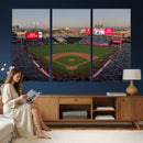 Los Angeles Angels Baseball Canvas Print - Anaheim Angel