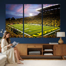 University of Oregon Ducks Football Team Print - Eugene