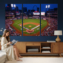 St. Louis Cardinals Baseball Team Print - Busch Stadium Wall