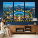 Los Angeles Dodgers Wall Art Canvas, Dodger Stadium Wall Art