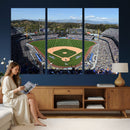 Los Angeles Dodgers Dodger Stadium Wall Art Canvas Print -
