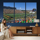 University of Missouri Tigers Football Team Print - Columbia