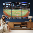 Texas Rangers Baseball Team Print - Arlington Globe Life