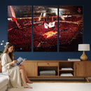 Houston Rockets Basketball Team Print Canvas- Houston Toyota