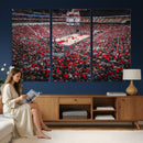 Louisville Cardinals Basketball Print Canvas - Louisville