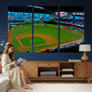 Miami Marlins Baseball Team Print - Miami LoanDepot Park
