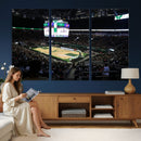 Milwaukee Bucks Basketball Print - Fiserv Forum Stadium Wall