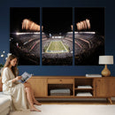 Eagles Field Stadium Wall Art - Lincoln Financial Field
