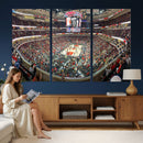 United Center Chicago Bulls Stadium Wall Art Canvas Print