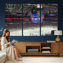 Washington Capitols New York Rangers Ice Hockey Game Stadium