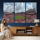 NC State Wolfpack Football Team Print Canvas- Raleigh