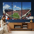 Virginia Tech Hokies Football Team Print - Blacksburg Lane