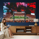 Virginia Tech Hokies Football Team Print - Blacksburg Lane