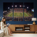 Demon Deacons Print Canvas, Football Team Print -