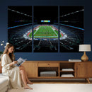 Denver Broncos Football Team Print Canvas- Denver Empower