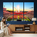 North Carolina State University Canvas Print, North Carolina