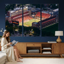 University of Illinois Fighting Illini Football Team Print -