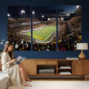 ASU Sun Devils Football Team Print Canvas - Phoenix Mountain