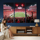 University of Nebraska Cornhuskers Football Team Print -
