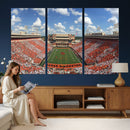 Oklahoma State Cowboys Football Team Print - Stillwater